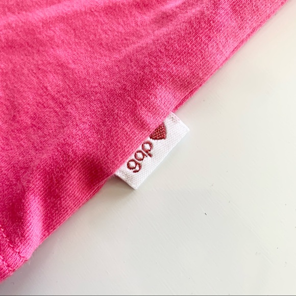 🌸New🌸 Girls Tank Top Gap Pink Size 14 16 NWT - Picture 2 of 3